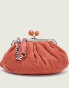 Weekend Max Mara Geantă pe umăr Wkavalois Pasticcino | piele întoarsă