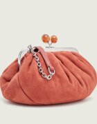 Weekend Max Mara Geantă pe umăr Wkavalois Pasticcino | piele întoarsă