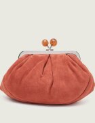 Weekend Max Mara Geantă pe umăr Wkavalois Pasticcino | piele întoarsă