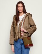 Weekend MaxMara Geantă pe umăr WKAVASAIO cu adaos de piele