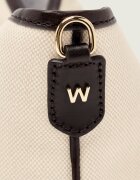 Weekend Max Mara Geantă pe umăr Wkavasaio cu adaos de piele