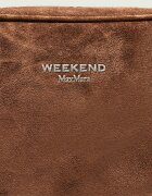 Weekend Max Mara Geantă poștaș Wkastruzzo | piele întoarsă