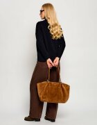 Weekend Max Mara Geantă shopper + borsetă Wkapesi | piele întoarsă