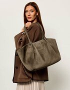 Weekend Max Mara Geantă shopper + borsetă Wkapesi | piele întoarsă