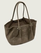 Weekend Max Mara Geantă shopper + borsetă Wkapesi | piele întoarsă