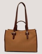 Weekend MaxMara Geantă shopper Gianna cu adaos de piele