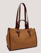 Weekend MaxMara Geantă shopper Gianna cu adaos de piele