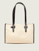 Weekend MaxMara Geantă shopper WKACANDORE cu adaos de piele