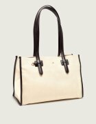 Weekend MaxMara Geantă shopper WKACANDORE cu adaos de piele