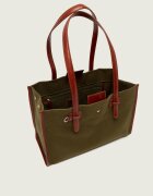 Weekend MaxMara Geantă shopper Wkacandore cu adaos de piele
