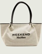 Weekend MaxMara Geantă shopper Wkagetto cu adaos de piele