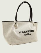 Weekend MaxMara Geantă shopper Wkagetto cu adaos de piele