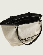 Weekend MaxMara Geantă shopper Wkagetto cu adaos de piele