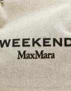 Weekend MaxMara Geantă shopper Wkagetto cu adaos de piele