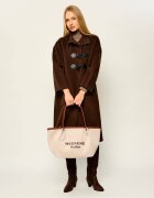 Weekend MaxMara Geantă shopper Wkagetto cu adaos de piele