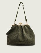 Weekend Max Mara Geantă shopper Wkautile Pasticcino| x Robert Rabensteiner | piele întoarsă