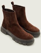 Weekend Max Mara Ghete chelsea Genepi | piele întoarsă