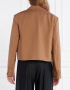 Weekend MaxMara Jachetă | Cropped Fit | cu adaos de in