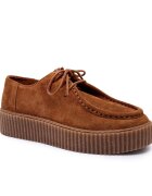 Weekend Max Mara Mocasini KAPOK | piele întoarsă