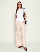 Weekend Max Mara Pantaloni Wkdasta | flare fit cu adaos de lână