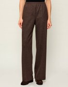 Weekend Max Mara Pantaloni Wkdeditta | Relaxed fit cu adaos de lână