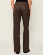Weekend Max Mara Pantaloni Wkdeditta | Relaxed fit cu adaos de lână