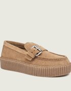Weekend MaxMara Pantofi loafer Wkanavetta | piele întoarsă