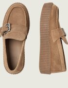 Weekend MaxMara Pantofi loafer Wkanavetta | piele întoarsă
