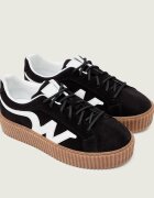 Weekend MaxMara Sneakers WKAAGILE | piele întoarsă