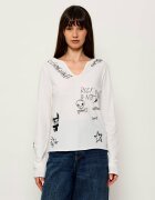Zadig&Voltaire Bluză Happy Henley | regular fit