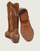Zadig&Voltaire Cizme cowboy Western Tex | piele întoarsă