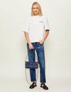 Zadig&Voltaire De blugi geantă pe umăr ROCK DENIM MONOGRAM
