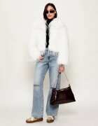 Zadig&Voltaire De piele geantă pe umăr JIM VINTAGE