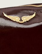 Zadig&Voltaire De piele geantă pe umăr JIM VINTAGE