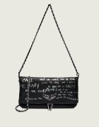 Zadig&Voltaire De piele geantă pe umăr ROCK GRAFFITI