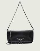 Zadig&Voltaire De piele geantă pe umăr ROCK GRAINED
