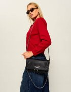 Zadig&Voltaire De piele geantă pe umăr ROCK GRAINED