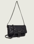 Zadig&Voltaire De piele geantă pe umăr ROCK NANO XL