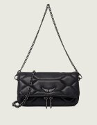 Zadig&Voltaire De piele geantă pe umăr ROCK NANO XL