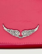 Zadig&Voltaire De piele geantă pe umăr ROCK VINTAGE PATENT