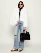 Zadig&Voltaire De piele geantă shopper JACK VINTAGE PATENT