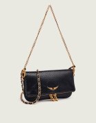 Zadig&Voltaire De piele poșetă plic Rock Nano Soft Wild