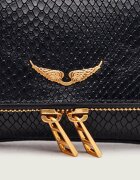 Zadig&Voltaire De piele poșetă plic Rock Nano Soft Wild