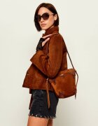 Zadig&Voltaire Geantă pe umăr Baby Jane Western | piele întoarsă