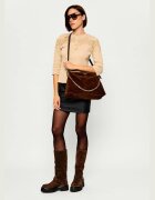 Zadig&Voltaire Geantă pe umăr Jim | piele întoarsă