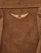 Zadig&Voltaire Geantă pe umăr Madison Mini | piele întoarsă