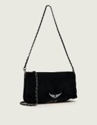Zadig&Voltaire Geantă pe umăr Rock Western | piele întoarsă
