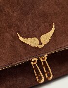 Zadig&Voltaire Geantă pe umăr ROCKY II | piele întoarsă
