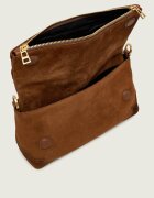 Zadig&Voltaire Geantă pe umăr Rocky II Western | piele întoarsă