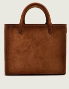Zadig&Voltaire Geantă shopper Angel | piele întoarsă